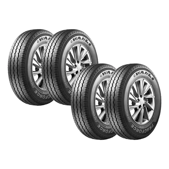 Set 4 Neumáticos Wanli 215/70 R15 Sl106 109/107s