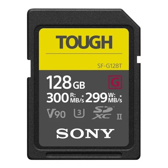 Tarjeta de memoria Sony SF-G128T SF-G Series Tough 128GB