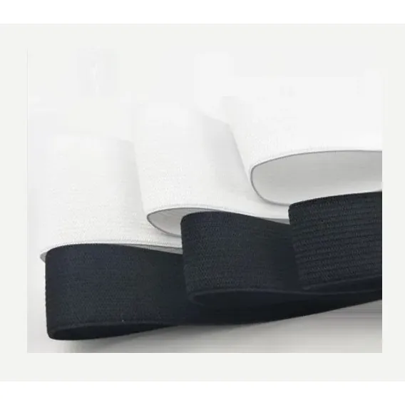 Cinta Elastica 10cm 100mm Macuto Negra Poly Goma