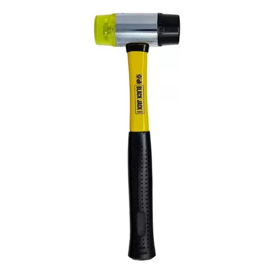 Martillo De Goma Con Cabeza Doble Pvc 40mm 226gr 8oz 30cm