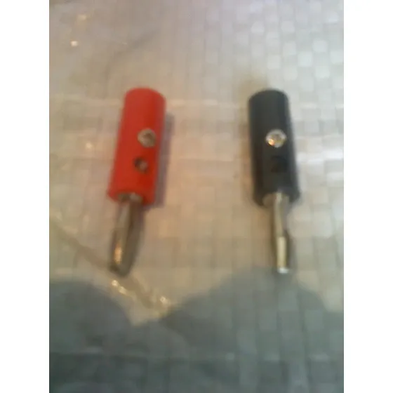 Conector Tipo Banana . El Par. Nievo.