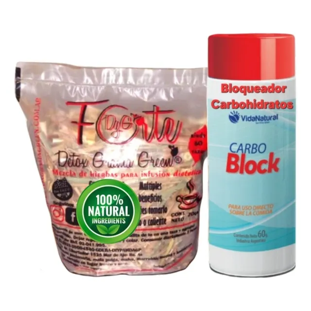 Bloqueador De Carbohidratos Carbo Block + Te Forte 30 Dias