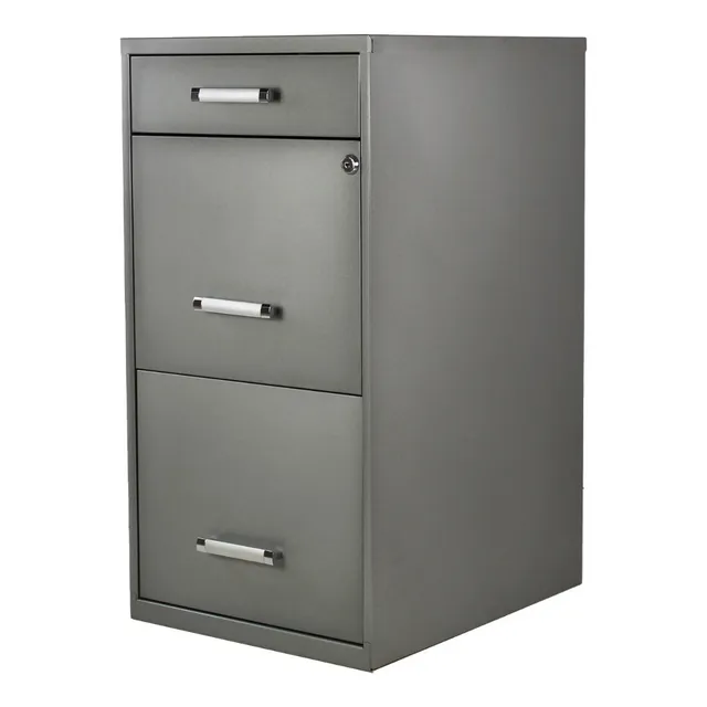 Archivero Metalico Mundo In Con Gavetas Carta Color Gris