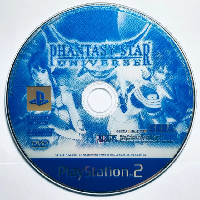 Phantasy Star Universe - Playstation 2 - Ps2 / Pstwo / Ps3