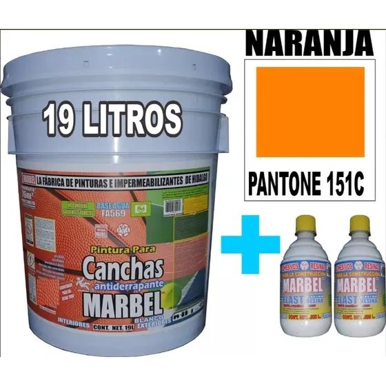 Kit Recubrimiento Para Canchas Deportivas Antiderrapante