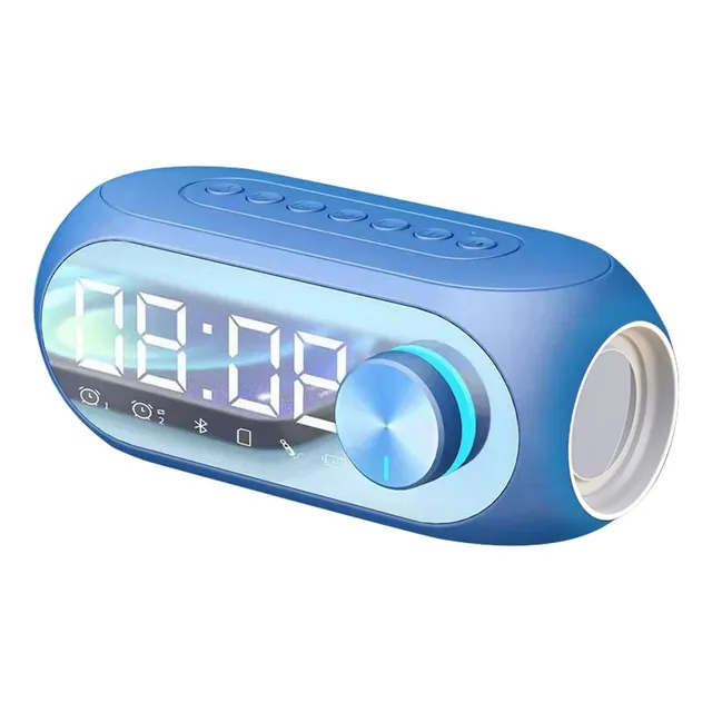 Radio Reloj Parlante Bluetooth Con Hora
