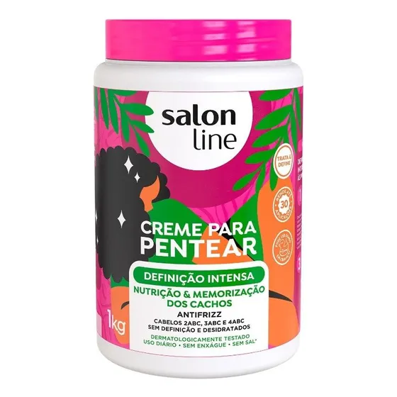 Creme Para Pentear Definição Intensa Salon Line 1kg