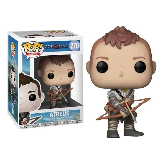 Boneco Atreus 270 God Of War Funko Pop Pronta