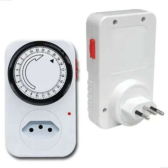 Timer Temporizador Analógico 110/220v Piscina Aquário Bombas