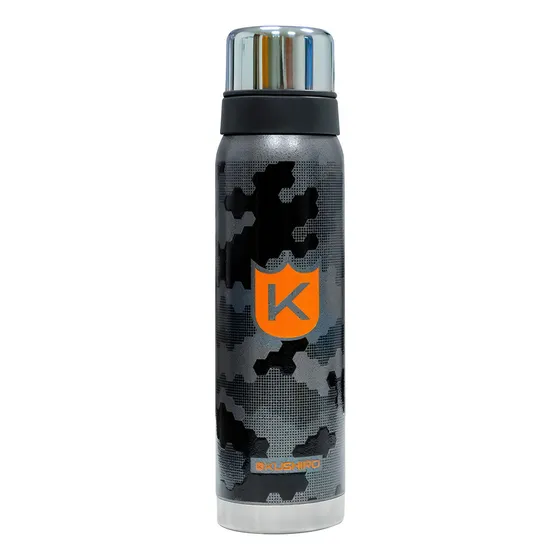 Termo Kushiro 900ml De Acero Inoxidable Hb-900-4 Color Camuflado