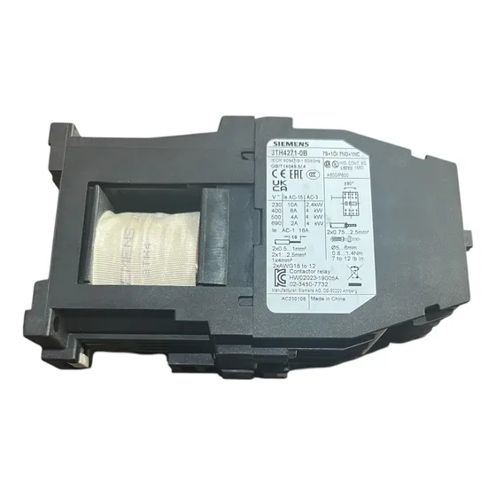 Siemens 3th4271-0b Rele De Control De 8 Polos 
