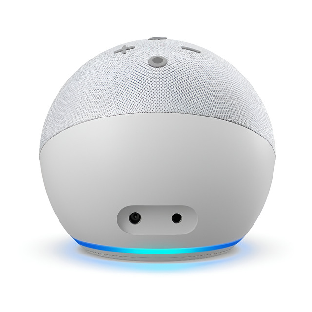 Echo Dot 4ª Geração Smart Speaker Com Alexa Amazon Cor Branca Glacier White