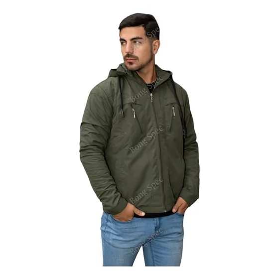 Casaca Con Forro Abrigador Afranelado Para Hombre | Chaqueta