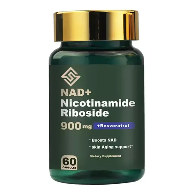 Nad Nicotinamida Ribosómico 900 Mg 60 Capsulas Sin Sabor