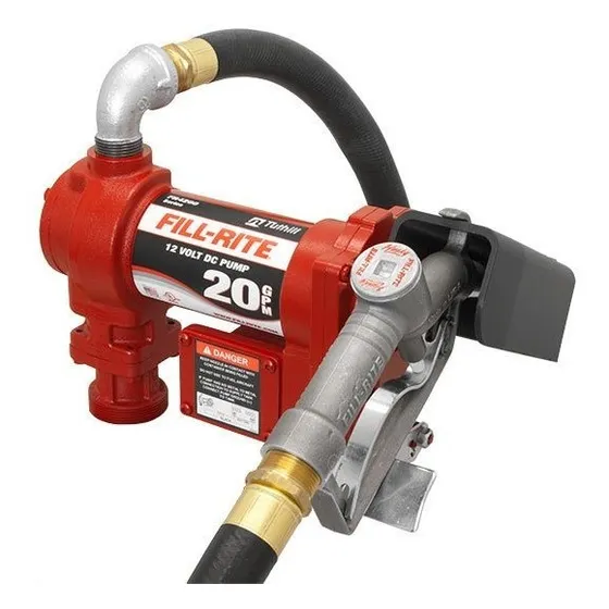 Bomba De Transferencia  Combustible 12 Volts Fill Rite 20gpm