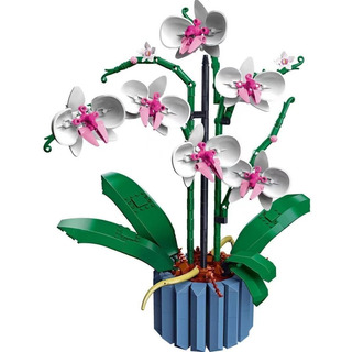 Bloques De Construcción Con Flores, Adornos Para El Hogar, J Bloques De Construcción Con Flores, Adornos Para El Hogar, J