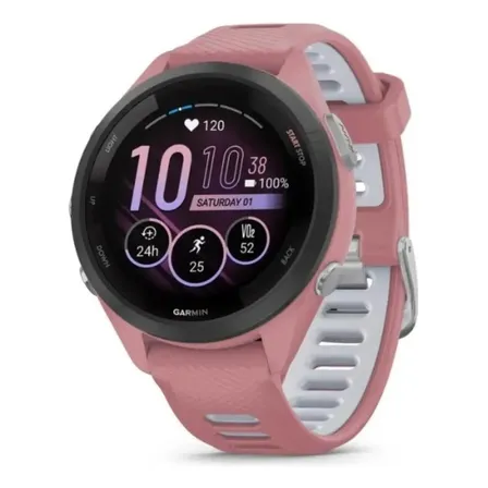 Relógio Garmin Forerunner 265s Music Rosa Eu/Pac 010-02810-15