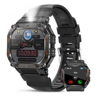 Reloj Inteligente Deportivo Impermeable Bluetooth Llamada Hombre Mujer Smartwatch Pantalla Hd De 1.75'' Led Lámpara Colores Negro Reloj Inteligente Deportivo Impermeable Bluetooth Llamada Hombre Mujer Smartwatch Pantalla Hd De 1.75'' Led Lámpara Colores Negro