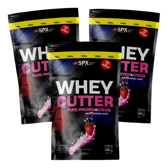 3k Proteína Whey Protein Spx Cutter Con Quemador De Grasa !