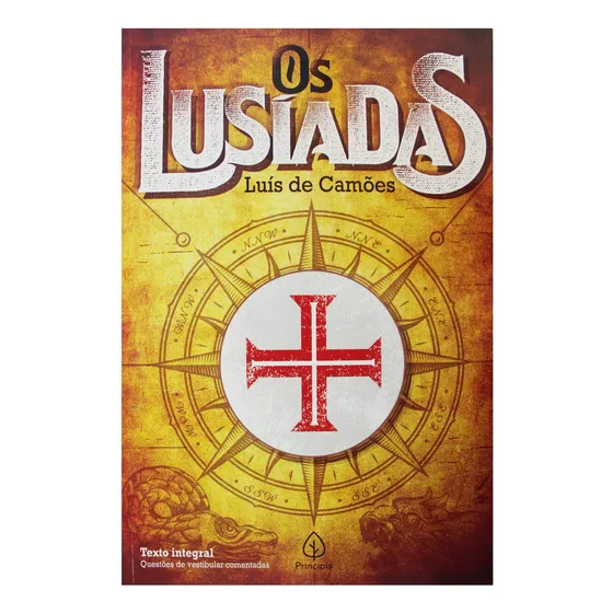 Os Lusíadas, de de Camões, Luís. Clássicos da literatura mundial Editorial Principis, capa mole em português, 2020