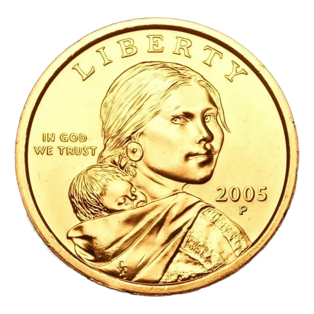 Dolar Sacagawea Nativo 2005 Nuevo Sin Circular
