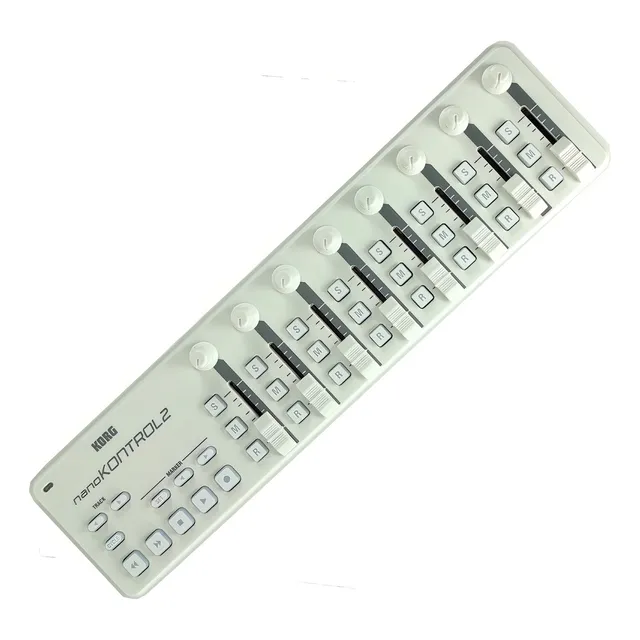Controlador Usb-midi Faider Generacion 2 Blanco Korg Nanokon