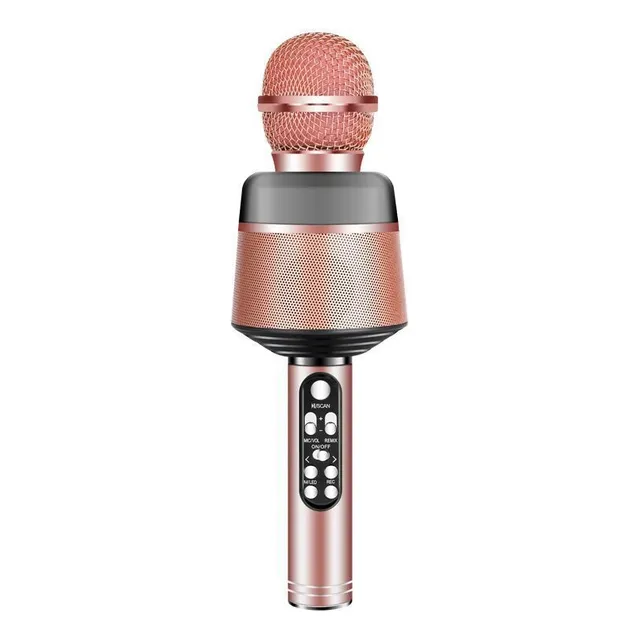 Micrófono Inalámbrico Bluetooth Karaoke Led Ultravoice