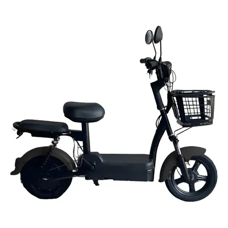 Bicicleta Scooter Elétrica 500w Gts Super Power Preta Preto