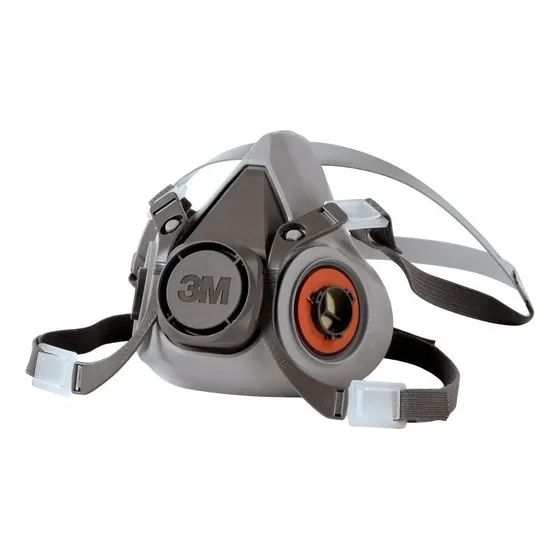 Mascara Respirador Media Cara 3m 6200 Para Vapores Gases