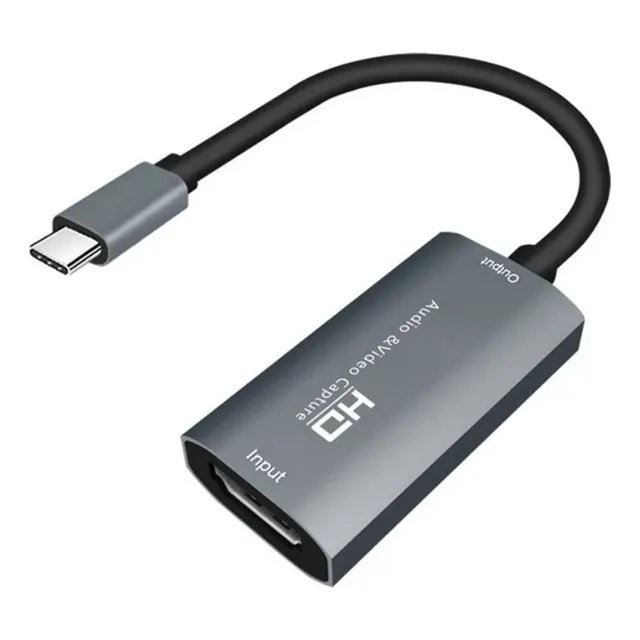 Tarjeta Capturadora Video Usb-c A Hdmi 4k A 1080p 60fps Hd