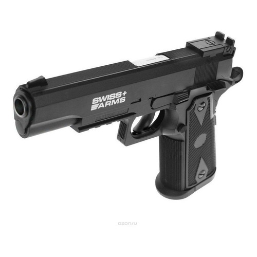 Pistola P1911 Match Swiss Arms+250 Balin+2co2,envio Gratis