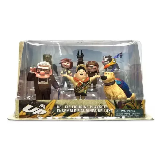Disney Set 9 Figurines Up Aventura Deluxe