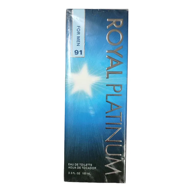 Perfume Royal Platinium 91 Eau De Toilette 100ml Spray Varón