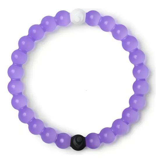 Pulsera Lokai Brazalete Silicon, Colores Y Tallas Color Morada Largo 15 Cm