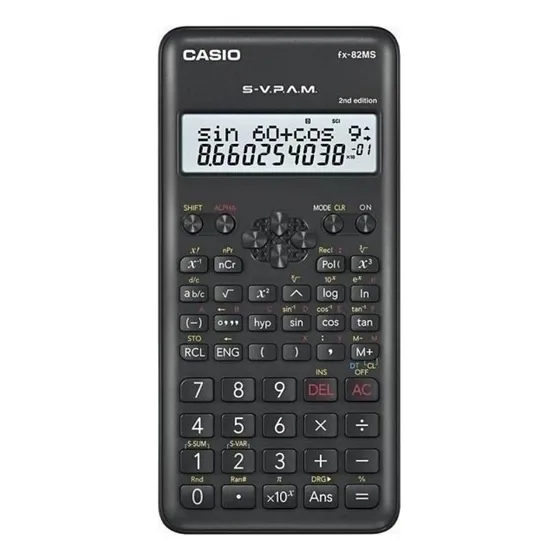 Calculadora científica Casio FX-82MS color gris