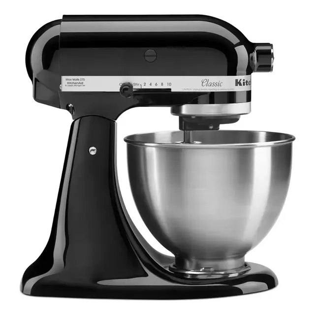 Batidora De Pie 4.5 L Classic Acero Inoxidable Negro Ónix