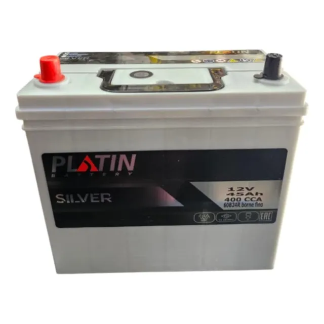 Bateria 45 Amper Positivo Izquierdo 400cca Izquierdo