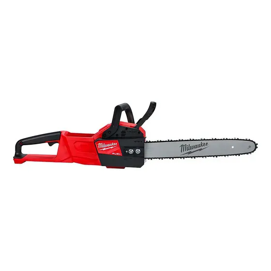 Motosierra Milwaukee 2727-20 M18 color rojo y negro Fuel Brushless sin bateria