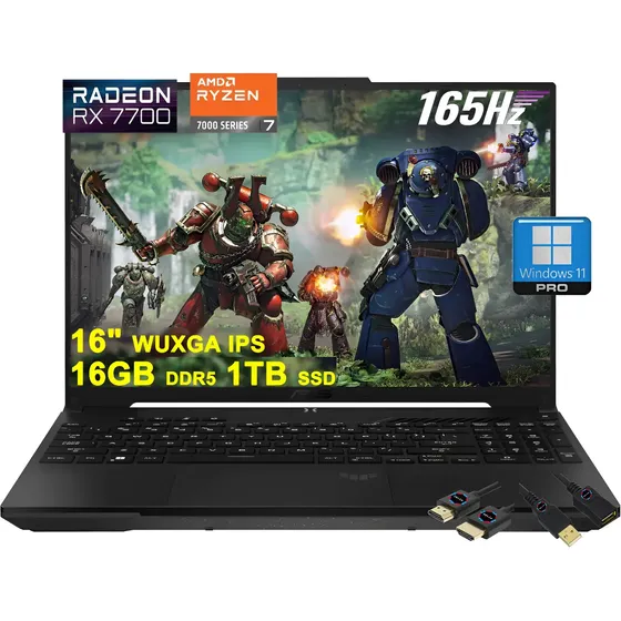 Asus Tuf Gaming A16 Laptop · 16 Wuxga 165hz 100%
