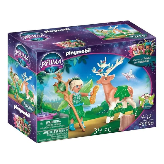 Playmobil Ayuma: Hada Del Bosque Con Alma Animal