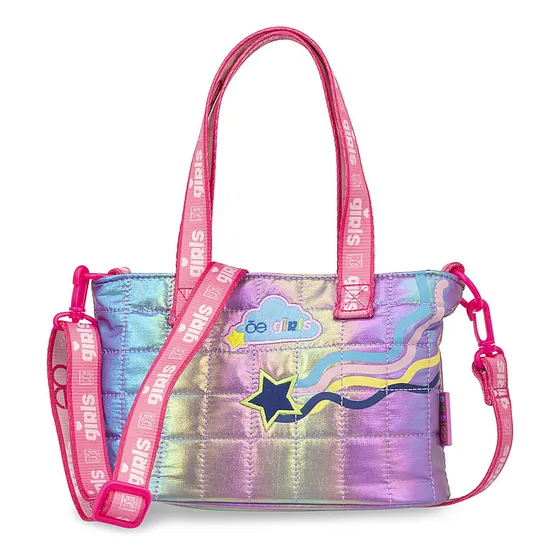 Bolsa Niñas Tote Cloe Didrali Mediano Color Violeta