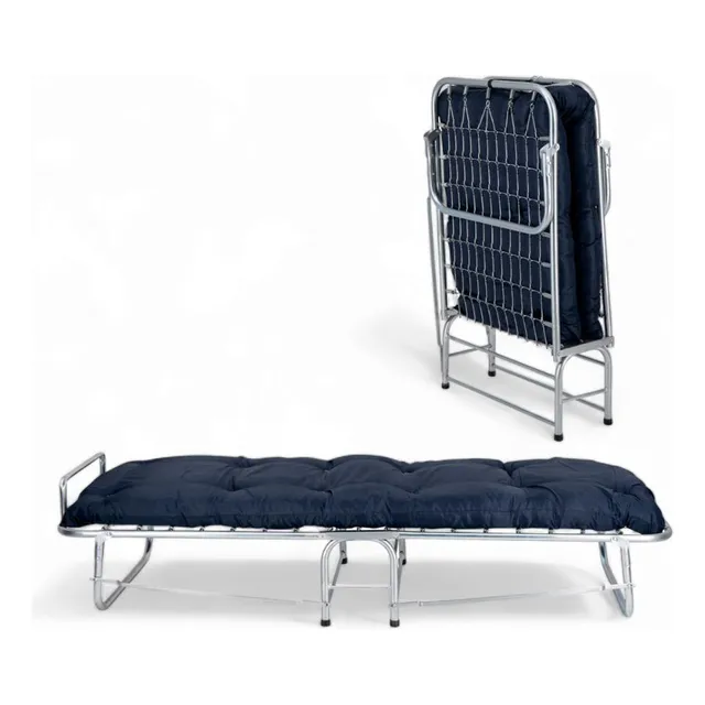 Catre Pegable Malla Metalica Colchoneta Algodón Camping Jaco