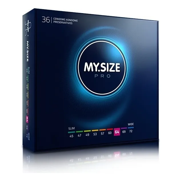 My Size 64 - 36 Condones De Talla - Unidad