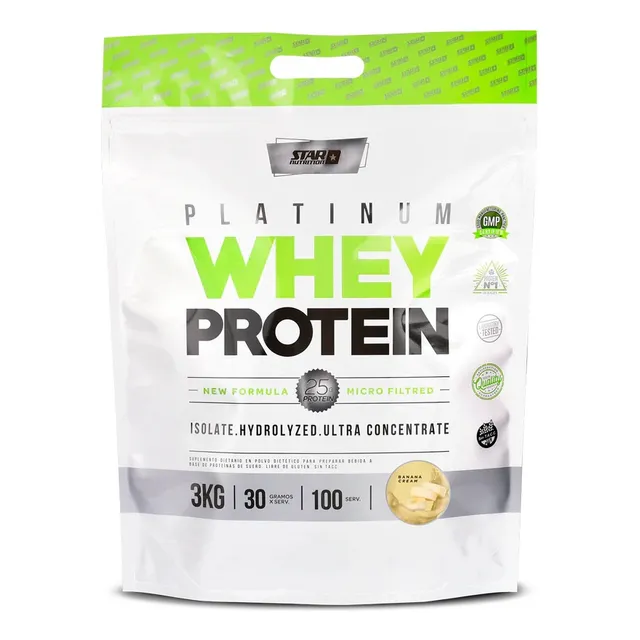Whey Protein Star Nutrition Platinum 3kg Doypack