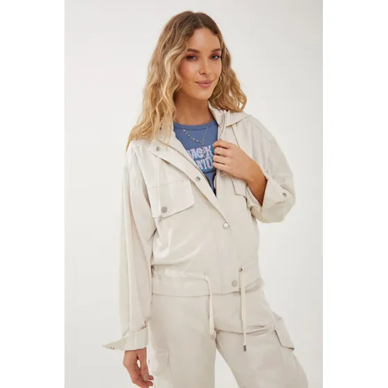 Campera Con Capucha Esm Rimmel