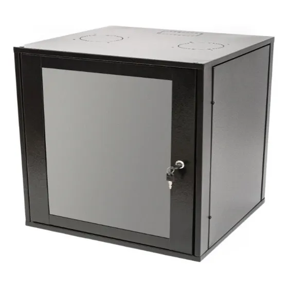 Rack 9u 570mm P/ Dvr Intelbras / Câmeras / Roteador Cor Preto