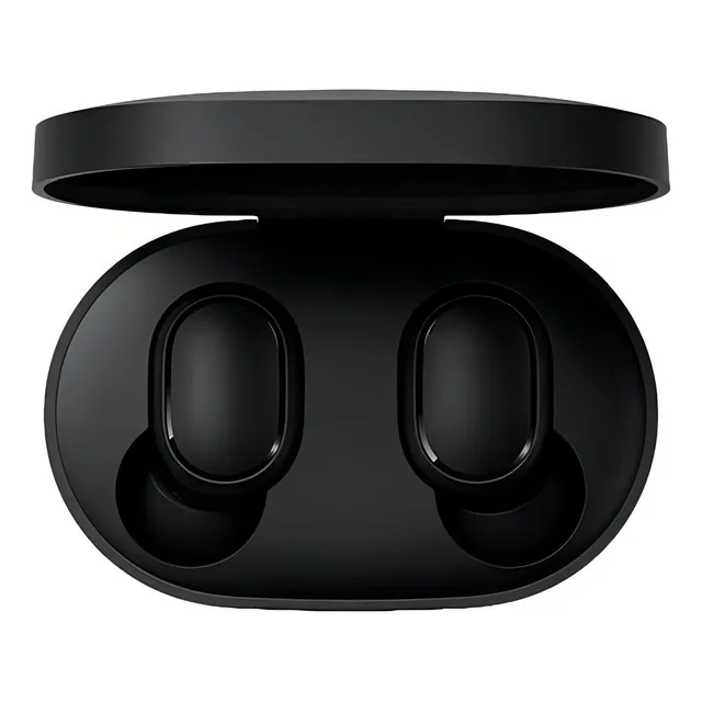 Auriculares Bluetooth Airdots Mi True Earbuds Basic 2 para Xiaomi color negro