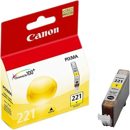Tinta Canon Cli-221y  0615b050aa  Amarillo