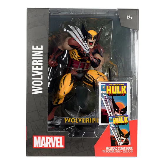 Mc Farlane Marvel Figura 23cm Articulado Wolverine By Todd
