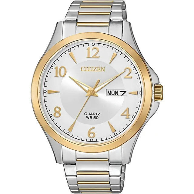 Reloj Citizen 61175 Bf2005-54a Hombre Combinado Full Color del fondo Plateado 61175